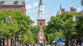 Pride Flags on Church Street