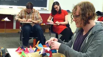 Math club student meeting