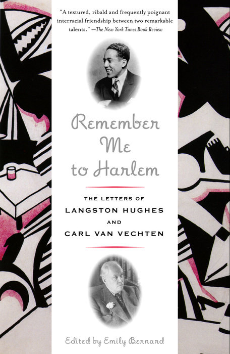 cover of Remember Me to Harlem: The Letters of Langston Hughes and Carl Van Vechten (1925-1964) by Emily Bernard
