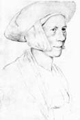 Image of an unknown Tudor lady