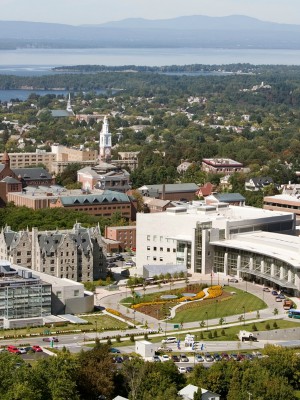 UVM Med Center and Campus View