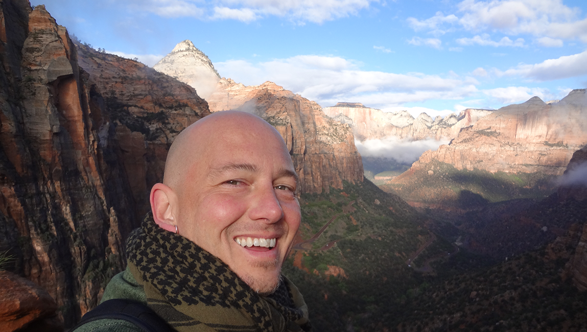 Jonathan "Doc" Bradley in Zion National Park