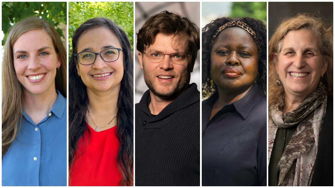 Nancy Thacker Darrow, Aishwarya Joshi, Lance Smith, Jane Okech, and Julie Welkowitz