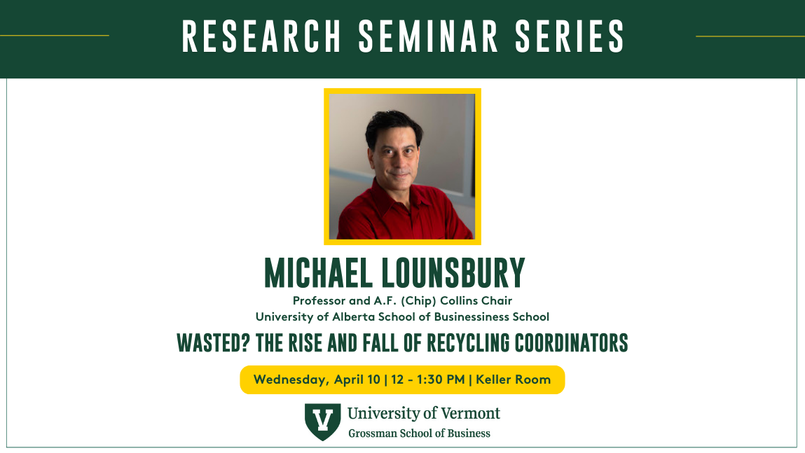 Research Seminar Series 2024 Micheal Loundsbury