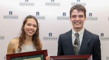 GSB Students Holding Honors Day Awards