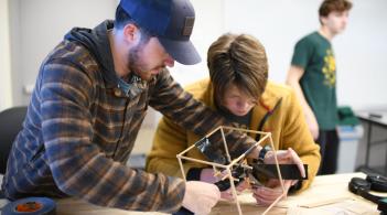 CEMS students participate in a first year design project