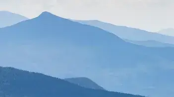 A landscape of the Green Mountains