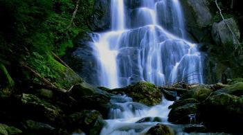 The Moss Glenn Waterfall.