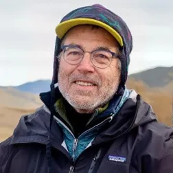 Tom Spies outdoors in cold weather