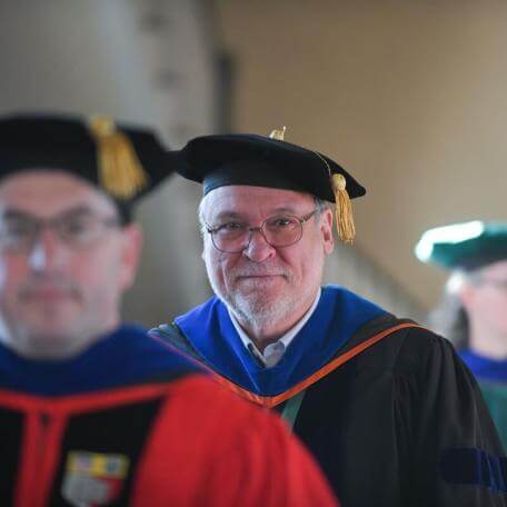 faculty members in professional garb