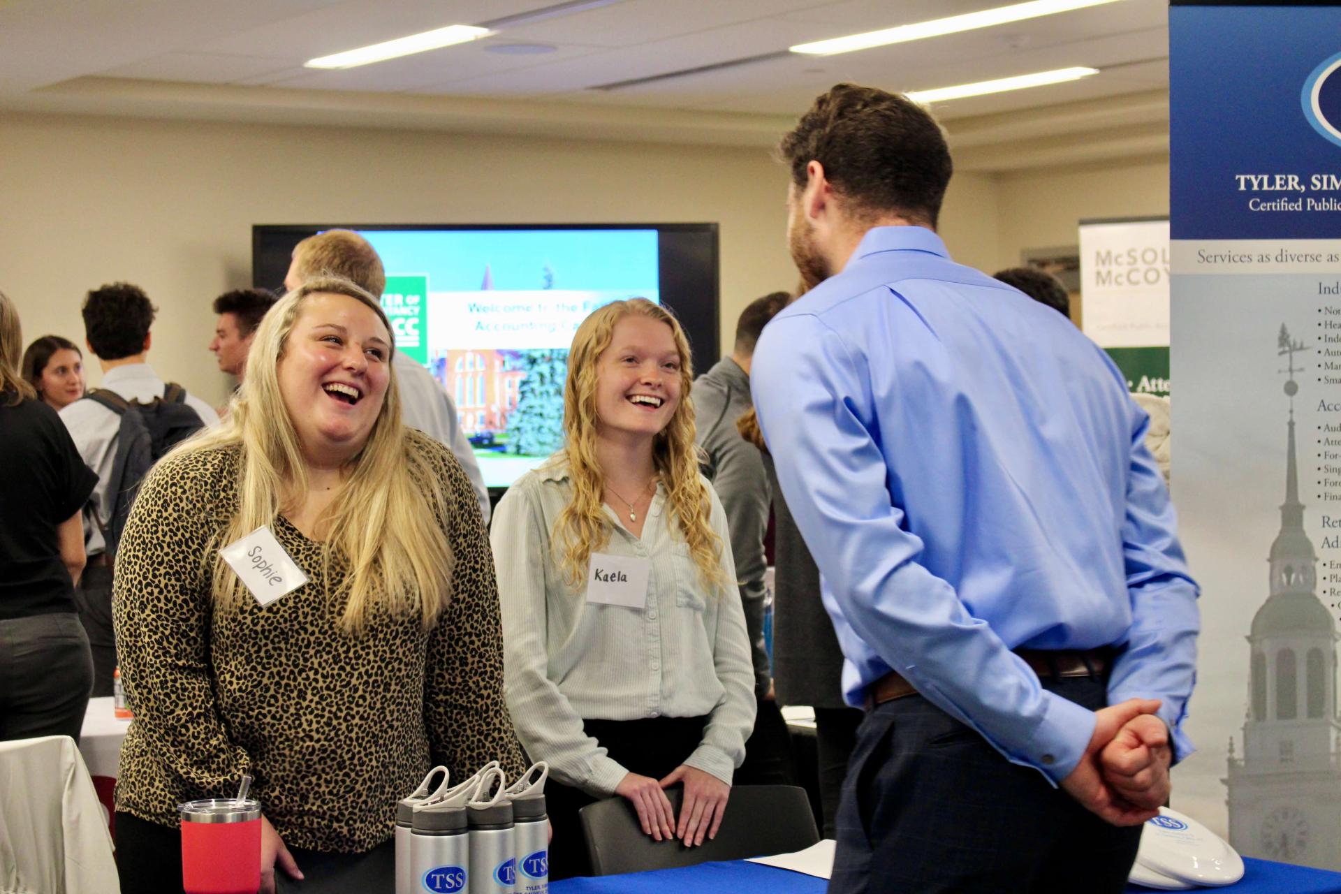 Laughing at the Accounting Fair