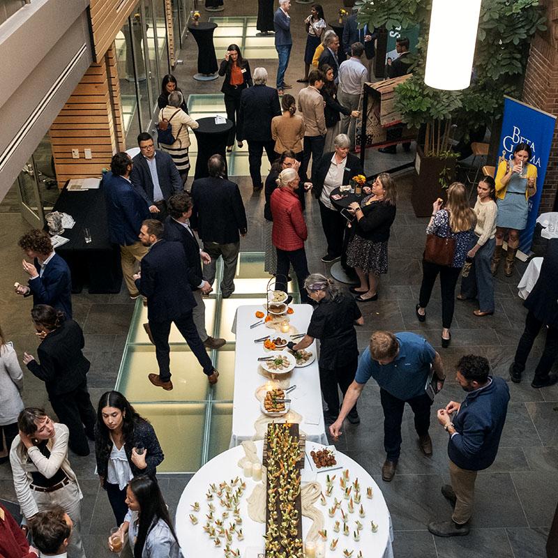 Catered Reception in Ifshin Hall