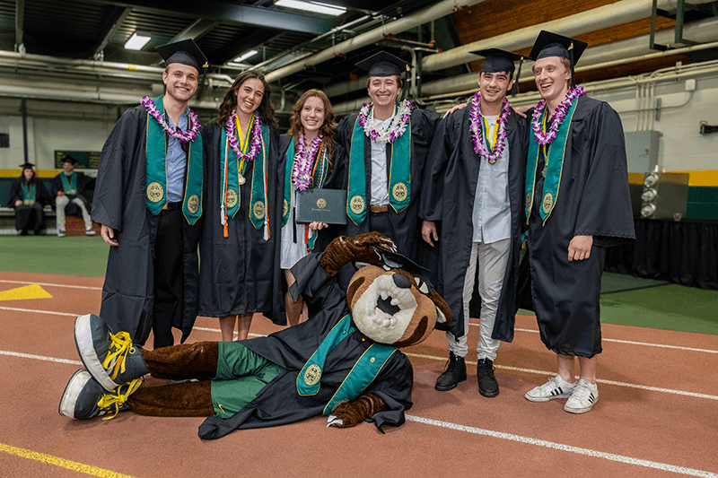 CEMS seniors celebrate during the 2024 Commencement activities
