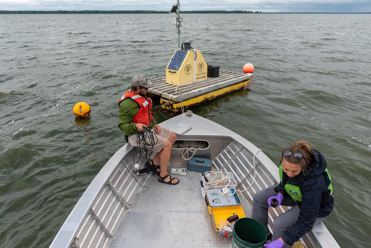 Missisquoi Bay phosphorus research