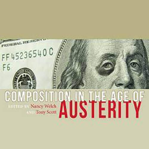 Image of a book cover "Composition in the Age of Austerity"