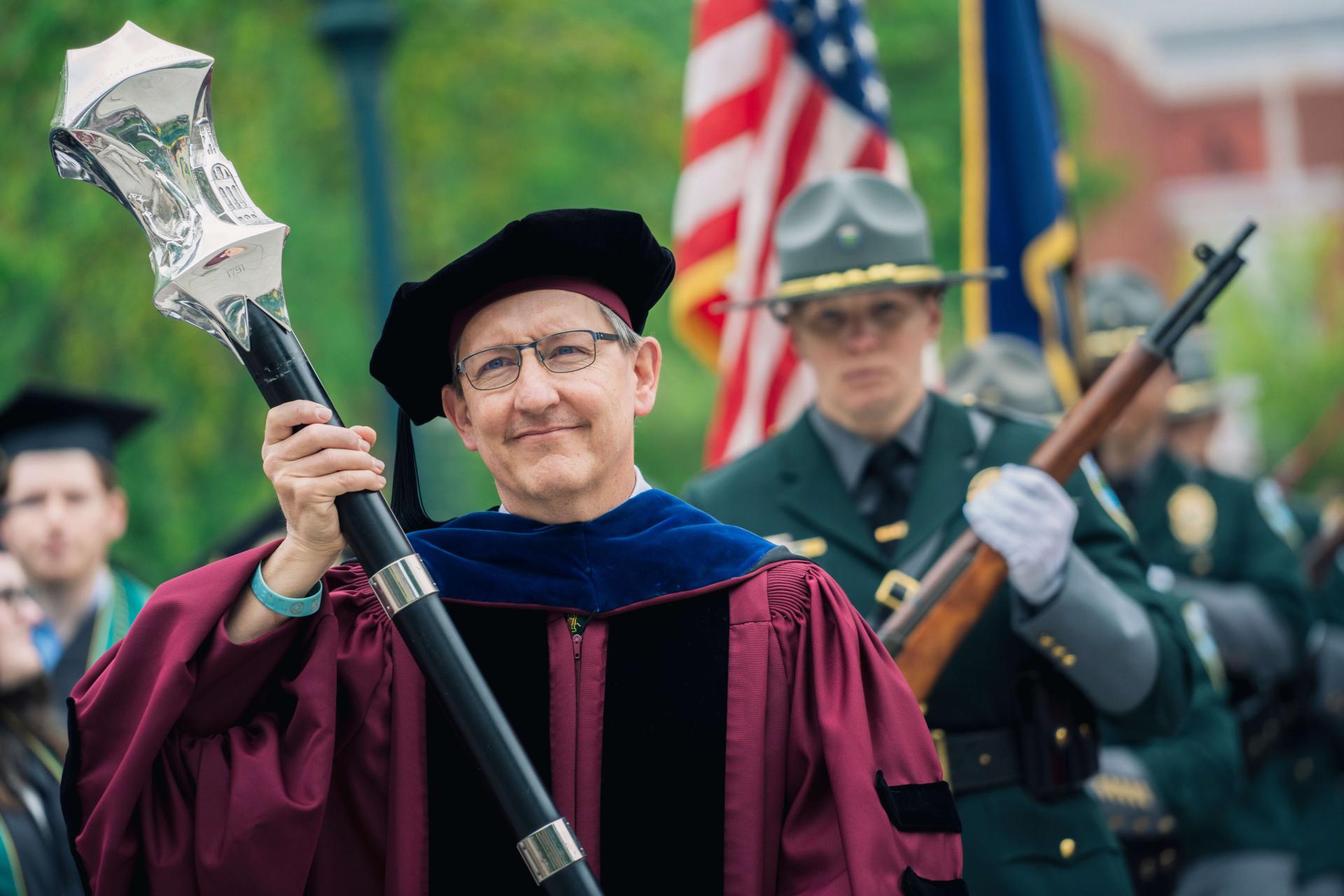 Thomas Borchert Commencement Procession