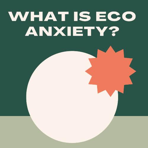 Cover of eco-anxiety brochure