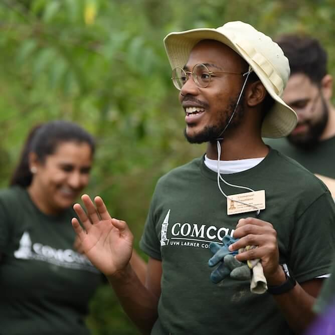 medical students having fun at orientation