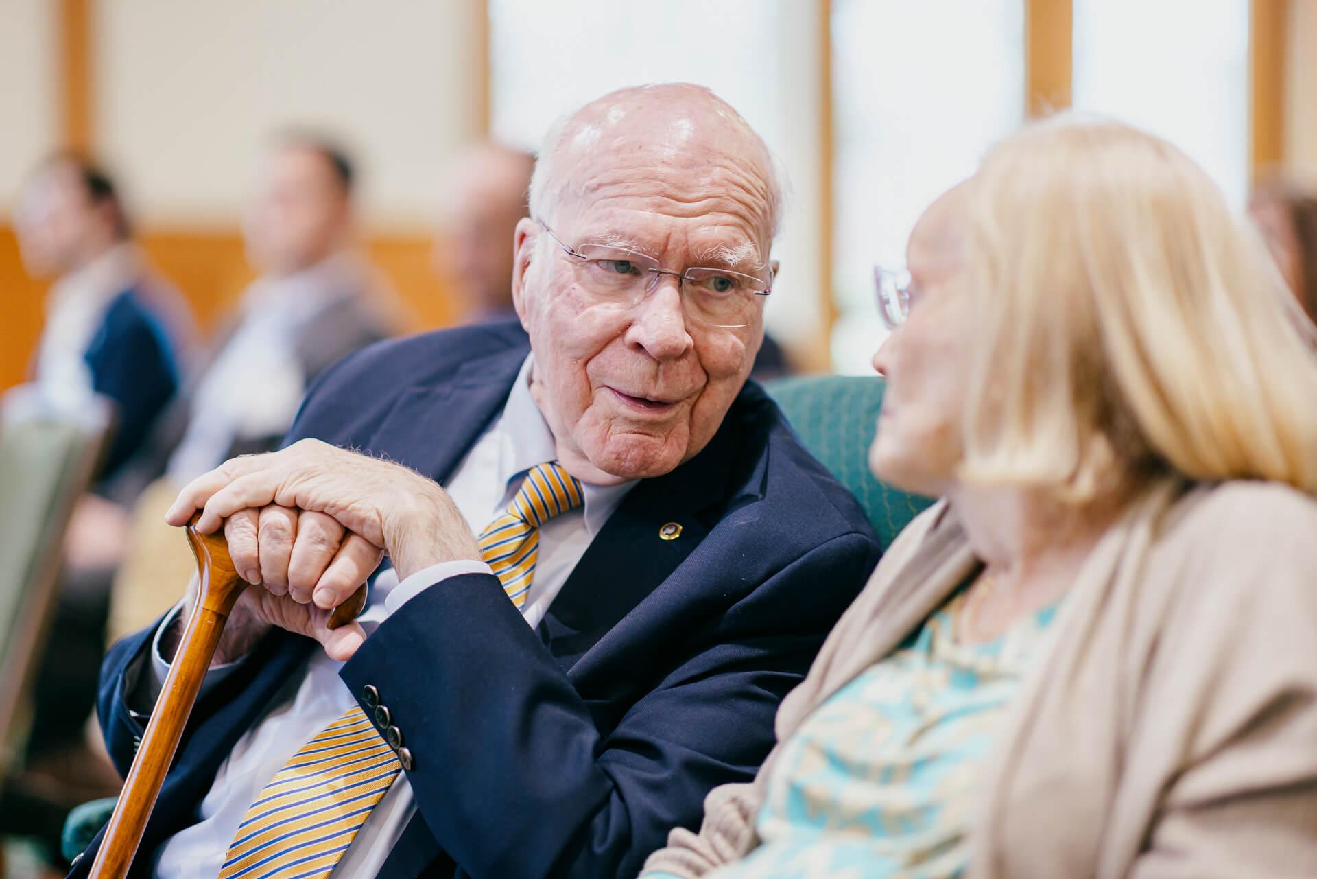 Retired Senator Patrick Leahy