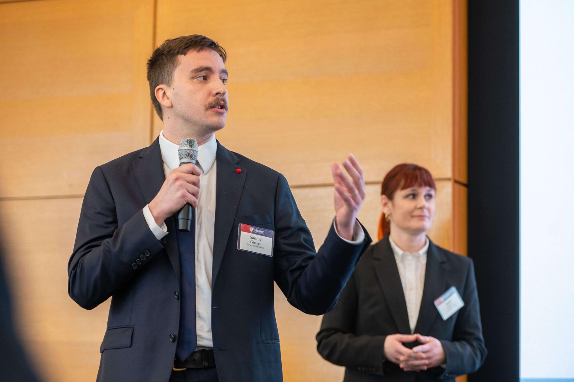 SI-MBA Students Presenting at MIINT 