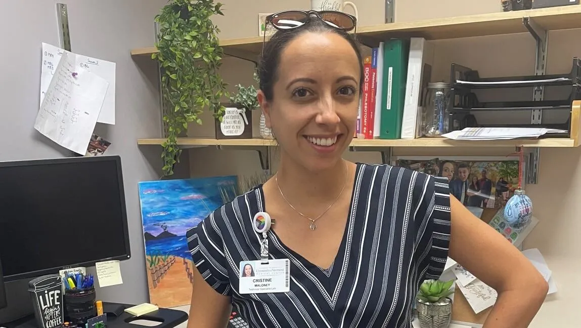 Cristine Maloney, UVM Med Lab Science master's degree alumni
