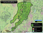 Thumbnail for Green Mountains to Hudson Highlands linkage land cover and protected lands