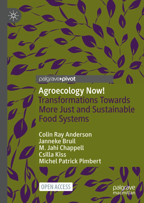 Cover of open access textbook on Agroecology