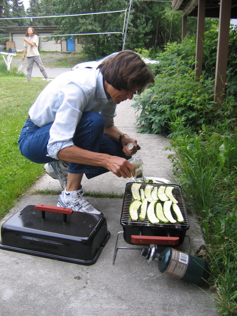 the barbecue