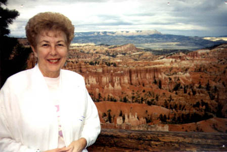 Mom and I are at Bryce Canyon, Utah