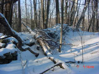 stonewall in snow